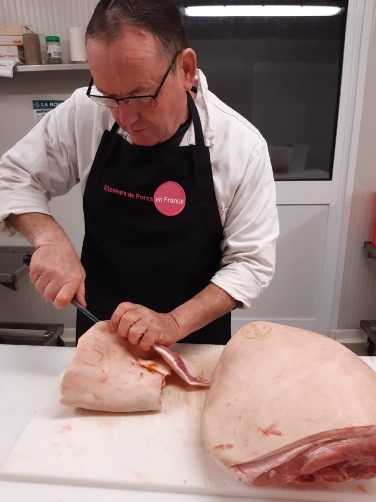 la ferme de la grantonnais - porc local - sixt sur aff