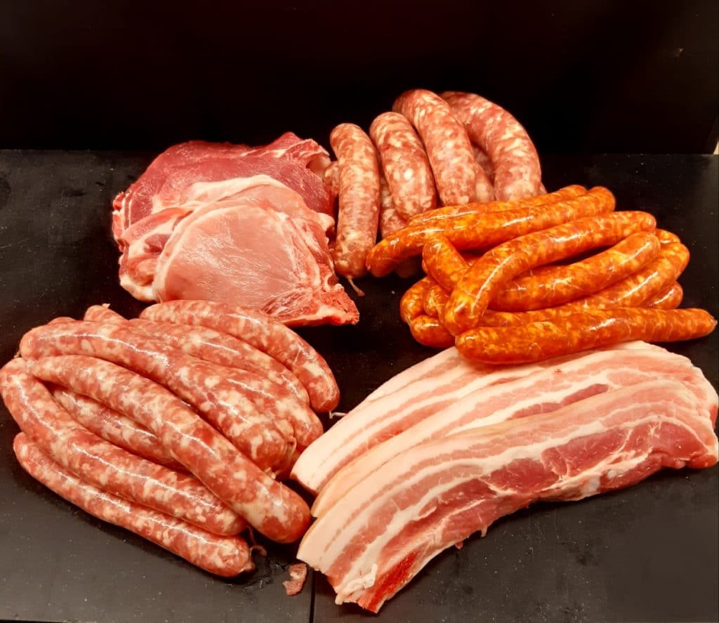 la ferme de la grantonnais - colis de porc - grillade