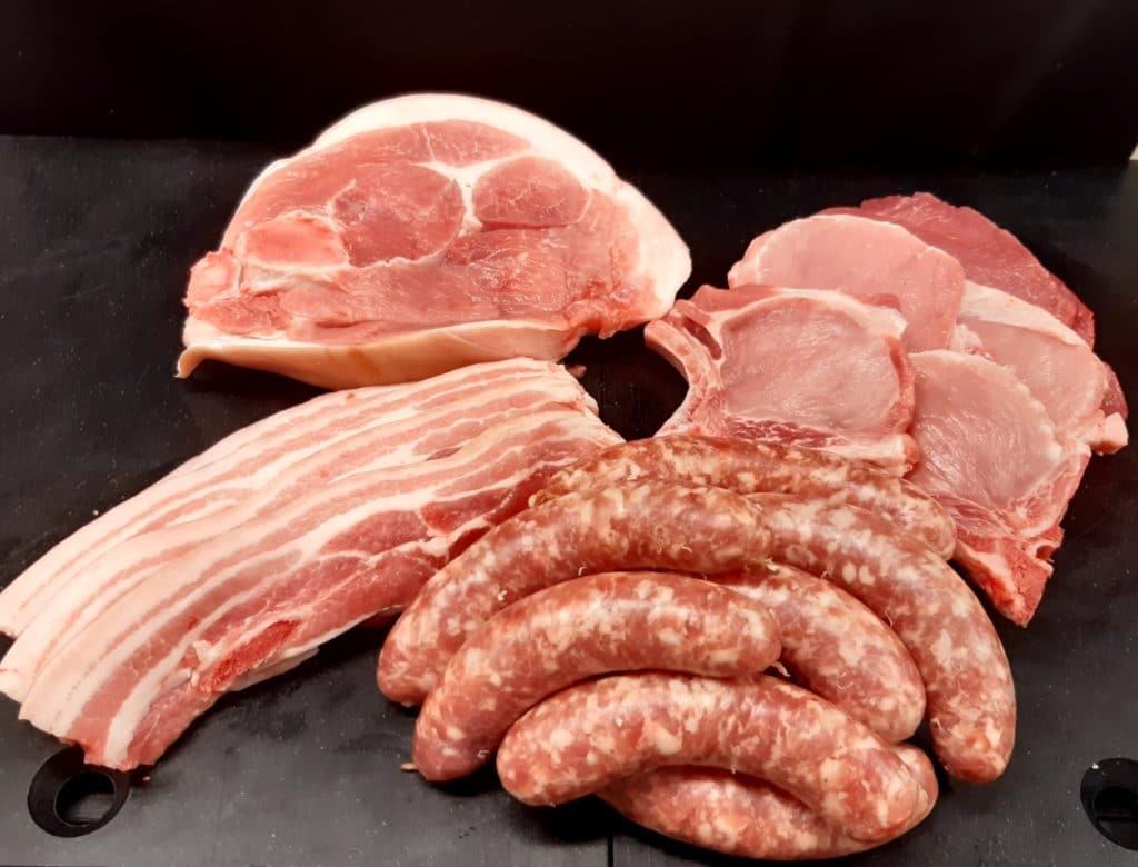 la ferme de la grantonnais - colis viande porc - bruc sur aff