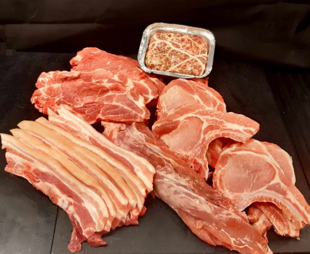 la ferme de la grantonnais - demi cochon - charcuterie - les fougerets